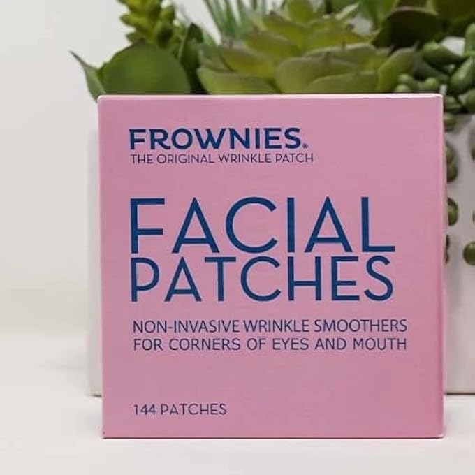 Frownies BUNDLE-2 ITEMS: FOREHEAD & BETWEEN EYES (144 PATCHES) + CORNERS OF EYES AND MOUTH (144 PATCHES) COMBO PACK - Image 3